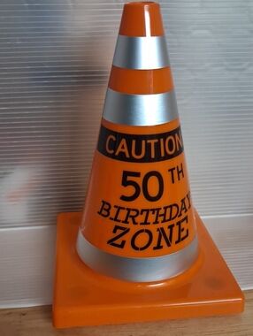 50th Birthday 2 Table Decor Nwt